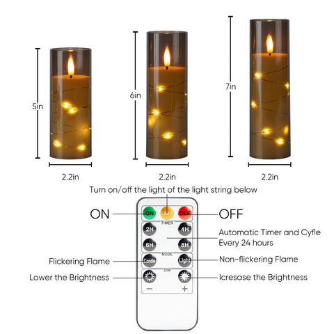 Homemory acrylic flameless candles with shatterproof design offer safe, easy-clean ambiance for any room.