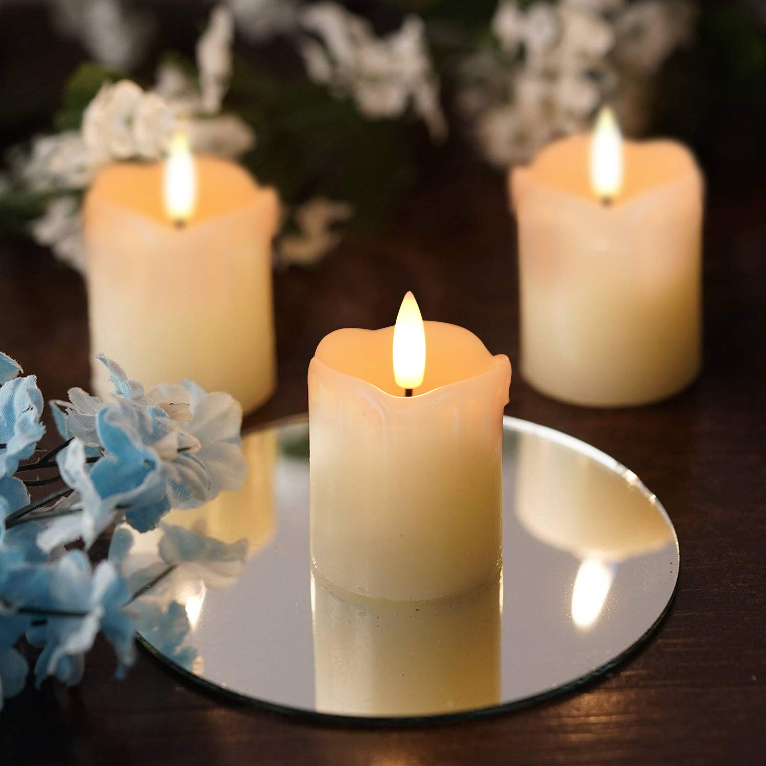 Homemory candles with included CR2450 battery for long-lasting light.