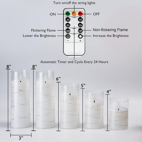 Homemory candles ideal for weddings and holidays on tabletops