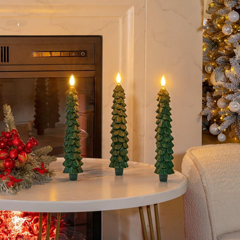 Homemory remote-controlled dimmer candles adjust brightness with ease