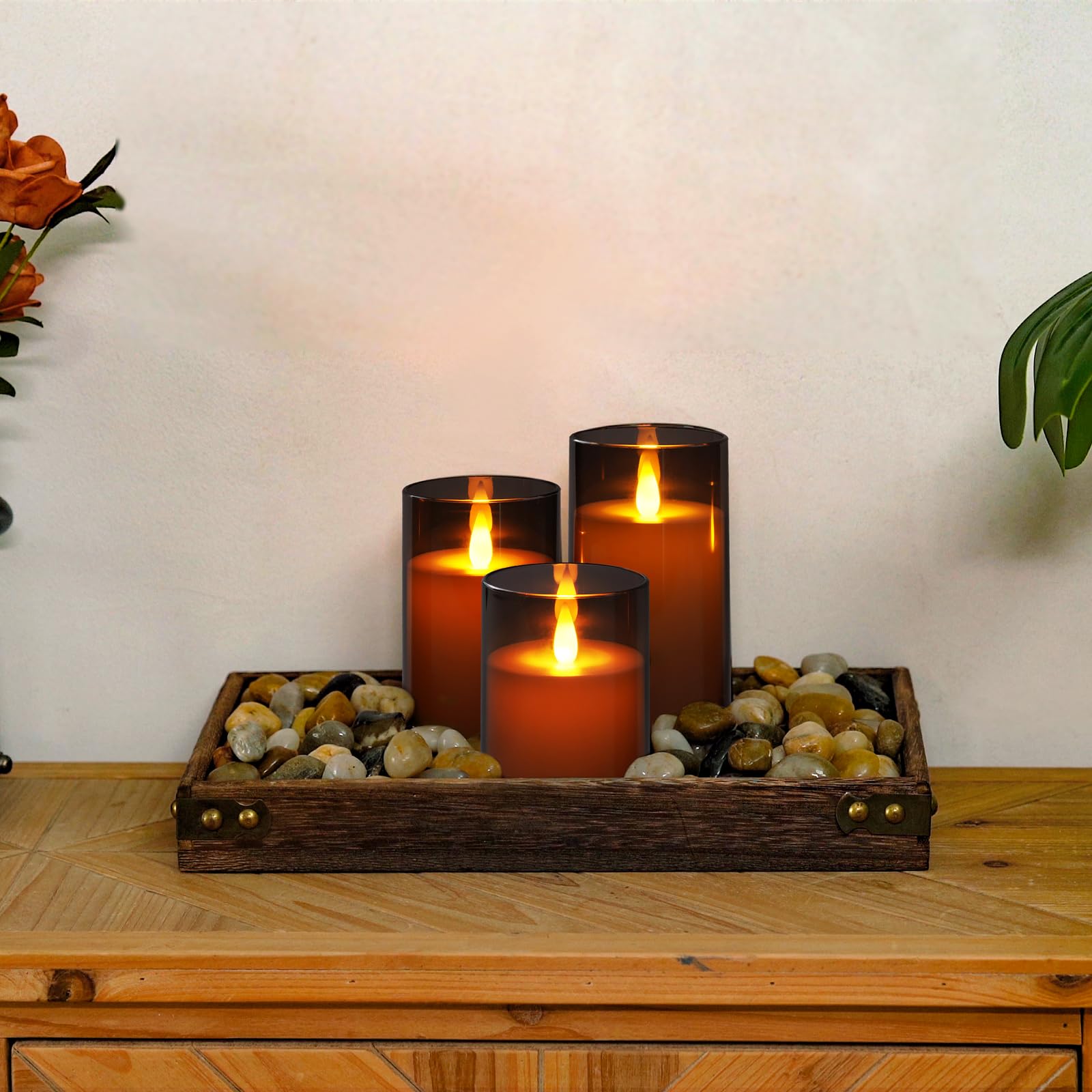 Homemory dining table decor candles create warm atmosphere during meals