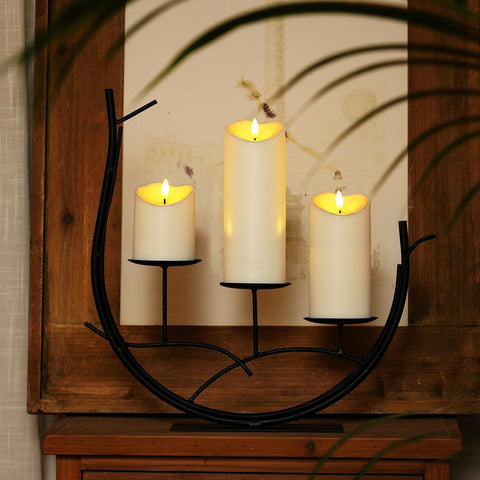Homemory candles powered by AA batteries offer 500+ hours life.
