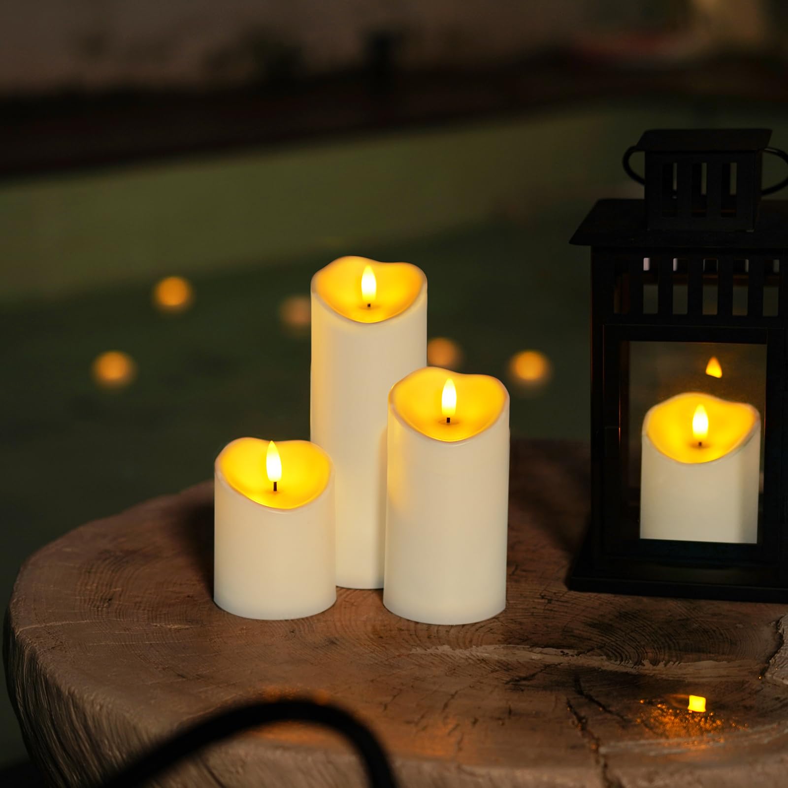 Homemory safe LED candle eliminates dripping wax and smoke worries.