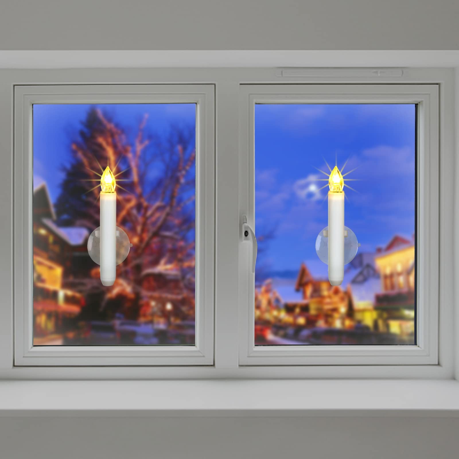 Homemory flameless candles suit weddings and homes with warm, flickering light.
