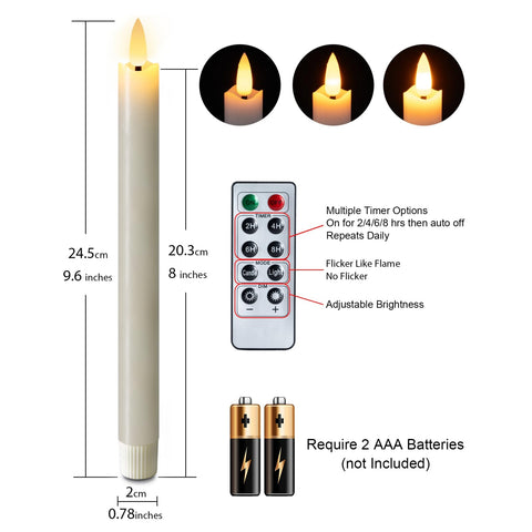 Homemory LED candles provide safe, smoke-free ambience for gatherings.