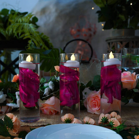 Homemory 24-pack floating candles offer versatile venue decoration.