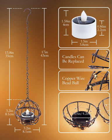 Homemory four-pack offers versatile layout across patio, fence, and tree.
