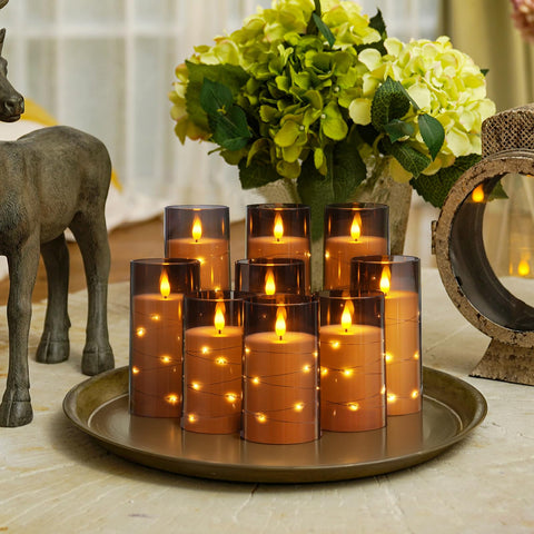 Gray acrylic shell offering durable, safe decor from Homemory