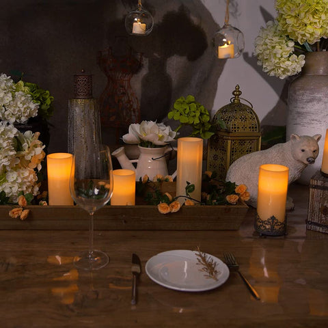 Homemory indoor-only candles offer cozy lighting without open flame risk.