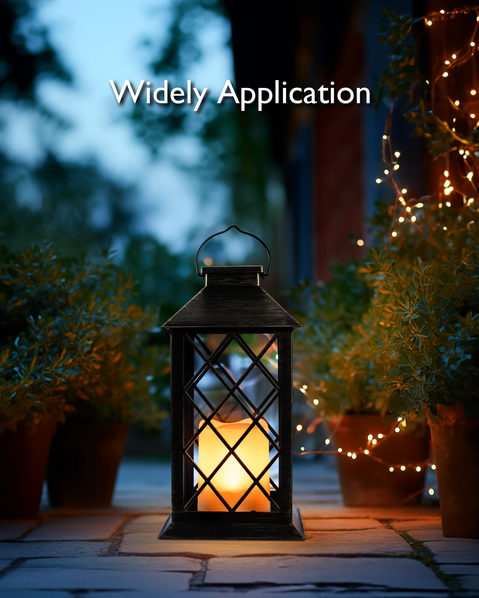 Indoor windowsill display of a Homemory lantern for cozy ambience.