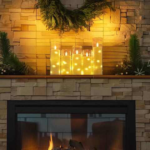 Homemory candles enhance weddings with a classy, flame-free glow