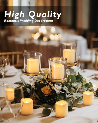 Homemory ivory-shell votive candle off state for elegant decor