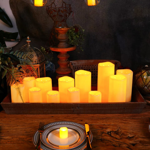 Homemory lantern-style outdoor candle adds decorative glow
