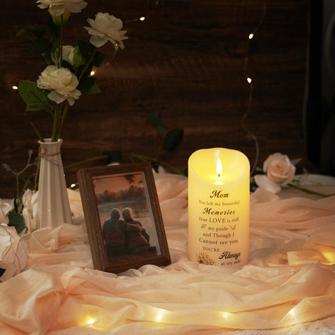 Homemory Memorial Candle remote control for easy lighting