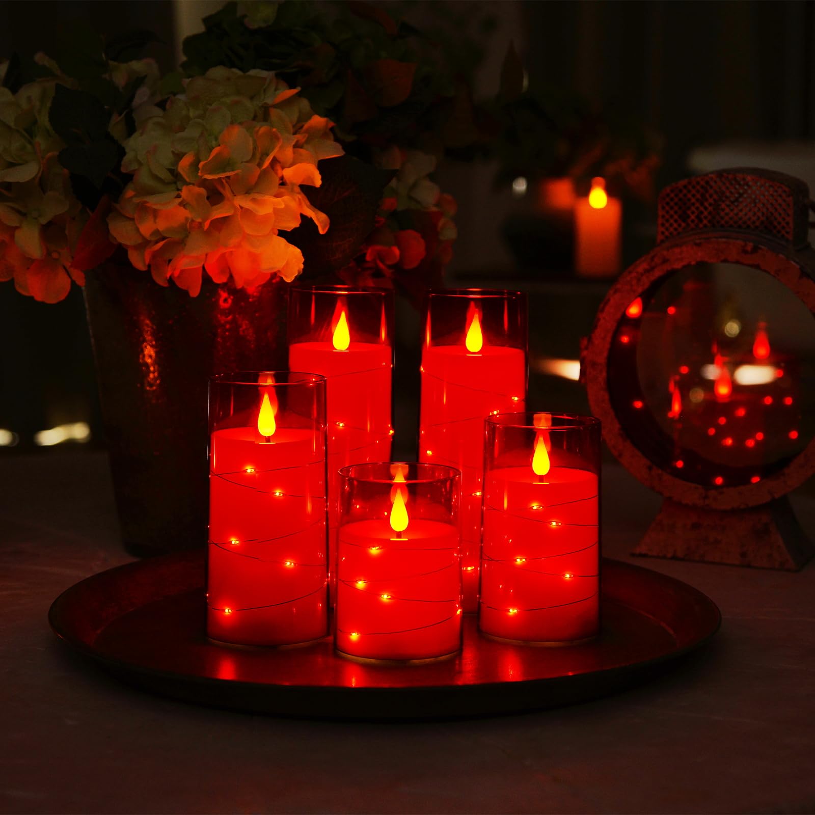 Homemory multi-size candle pack in four to eight inch heights.
