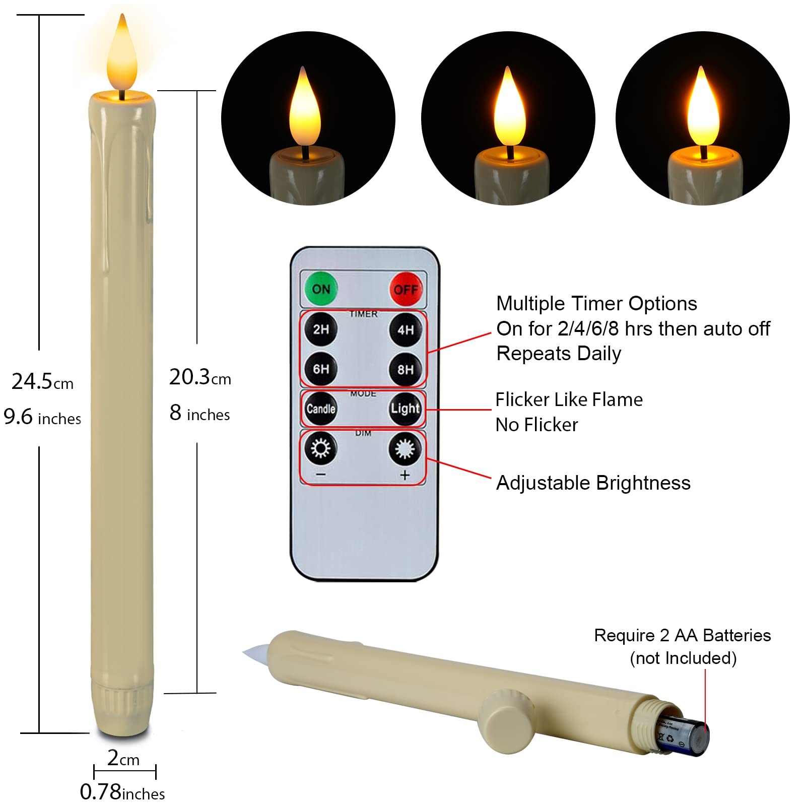 Homemory six-pack with remote and safe, dripless design