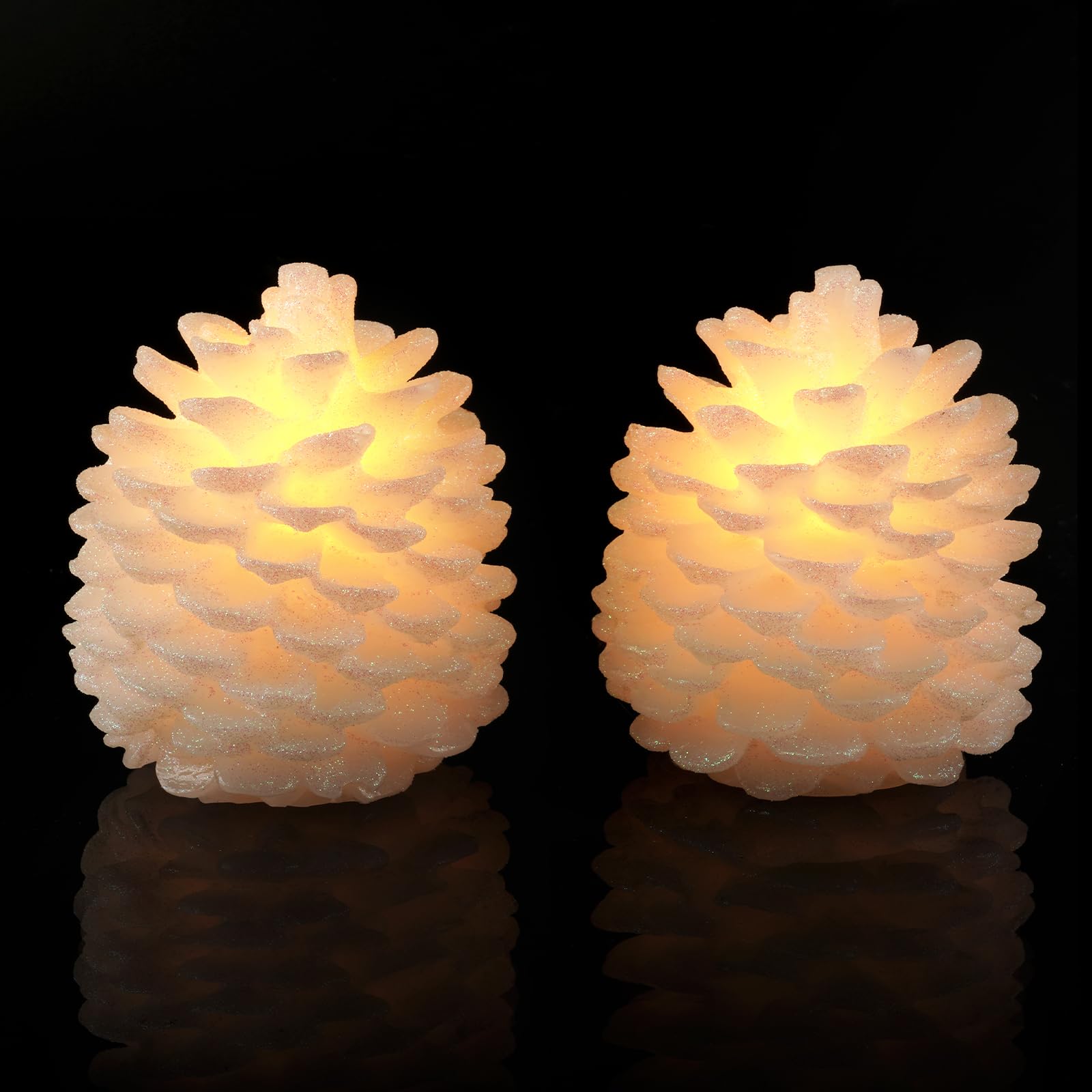 Homemory pine cone candle design adds natural charm to holiday settings.