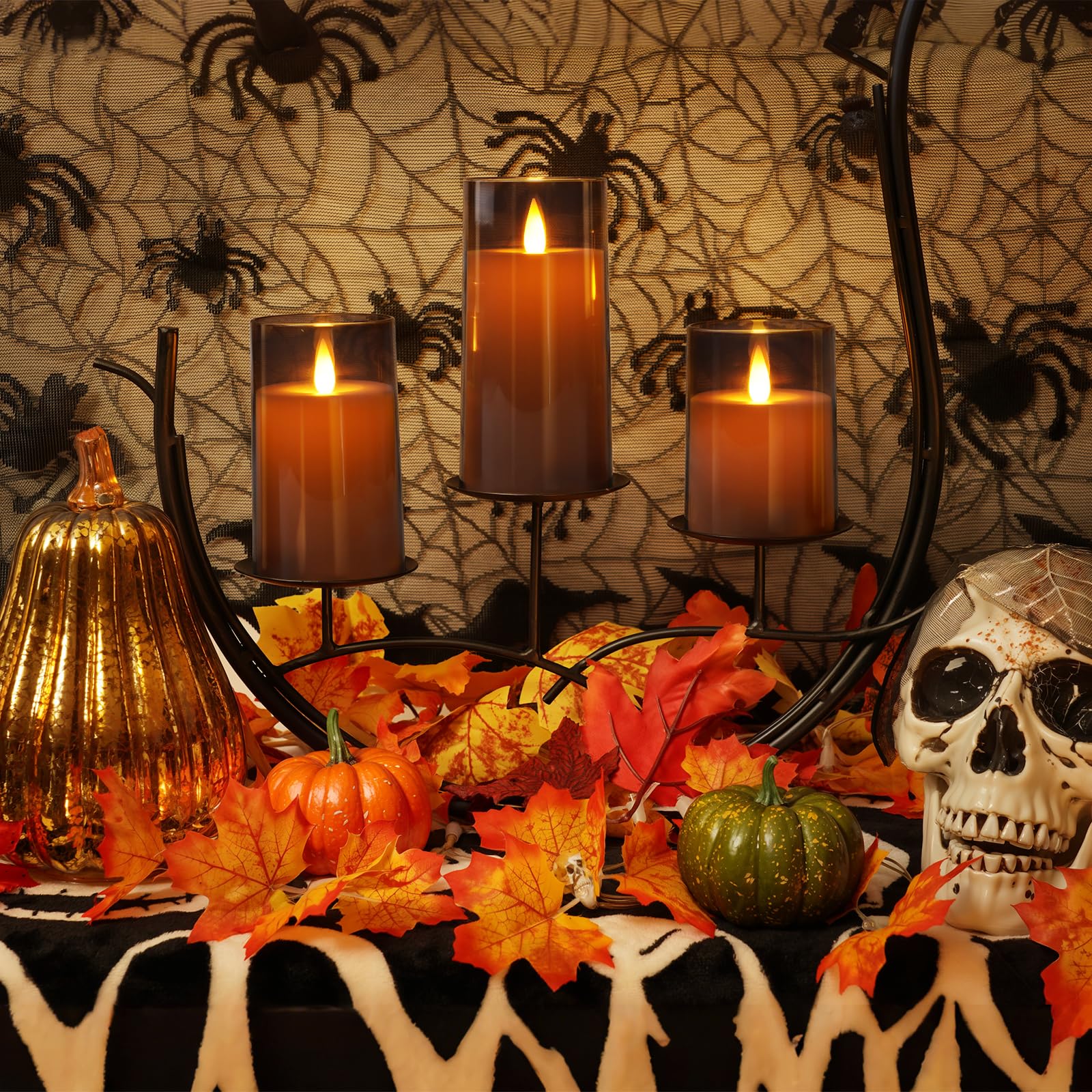 Homemory remote-control candles with timer offer easy, hands-free operation