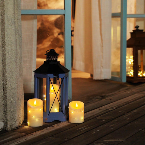 Homemory remote control and timer enable easy, hands-off lighting on demand.