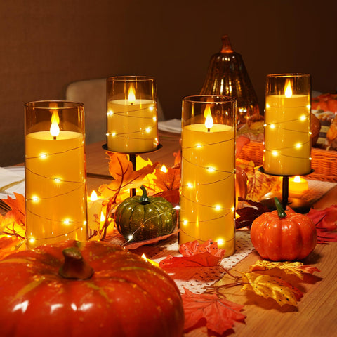 Safe acrylic shell keeps Homemory candles unbreakable and family-friendly.
