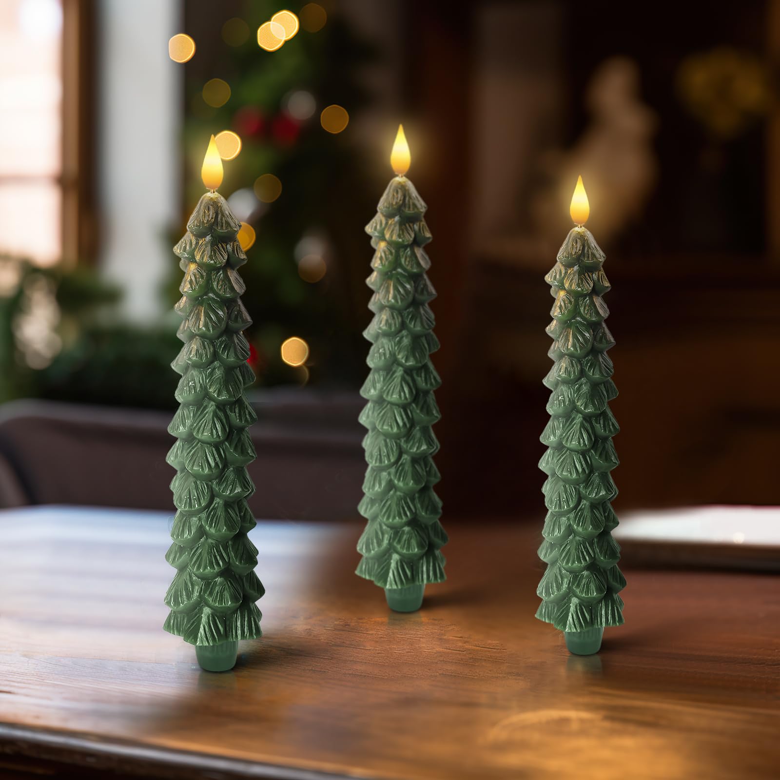 Homemory holiday candles avoid dripping wax for tidy décor