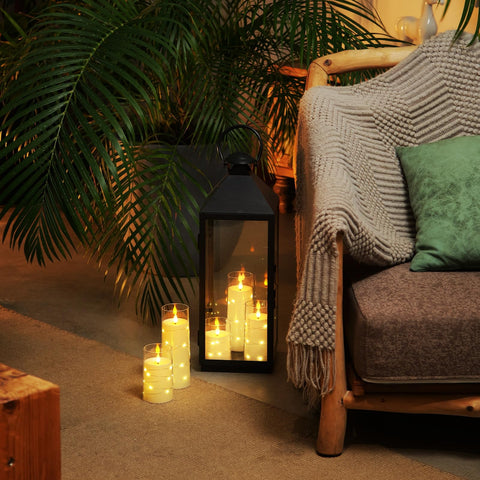 Homemory durable acrylic shell for safe, break-resistant candles