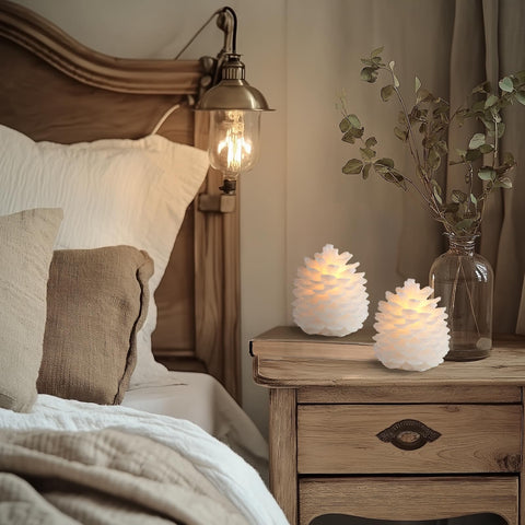 Homemory flameless candles provide safe, kid-friendly home décor.