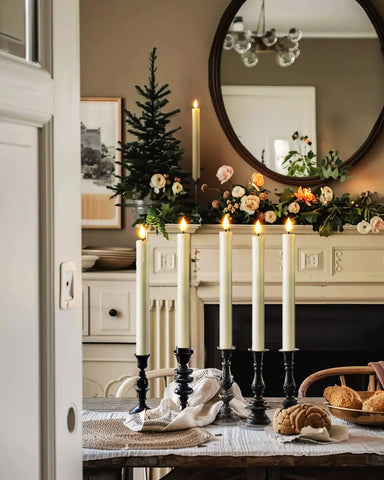 Homemory safety plastic candles prevent dripping and wax mess.