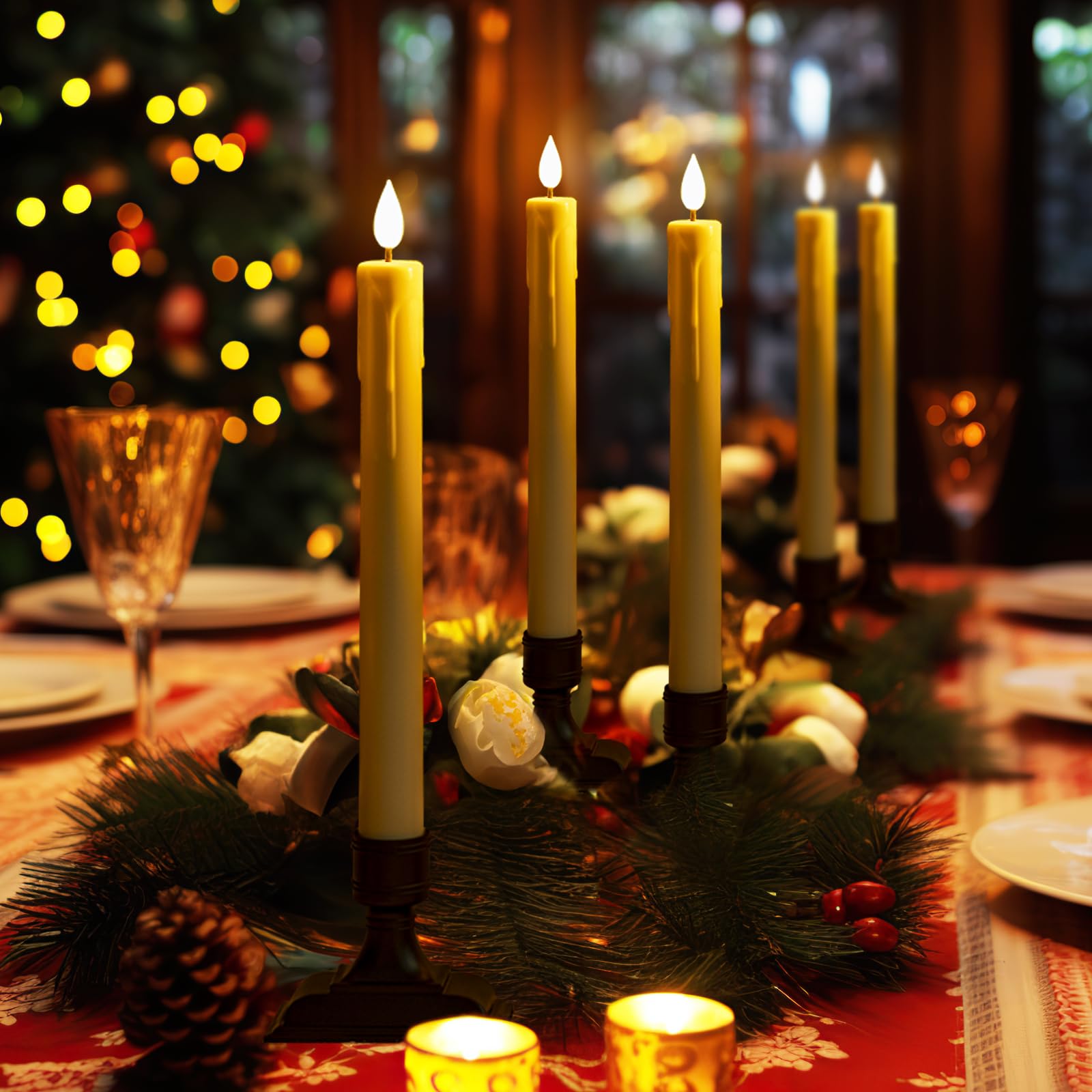 Homemory suction cups attach window candles to glass for display