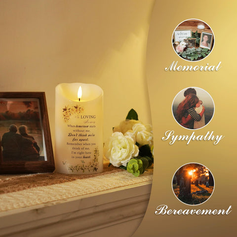 Homemory memorial light serves as a meaningful sympathy gift