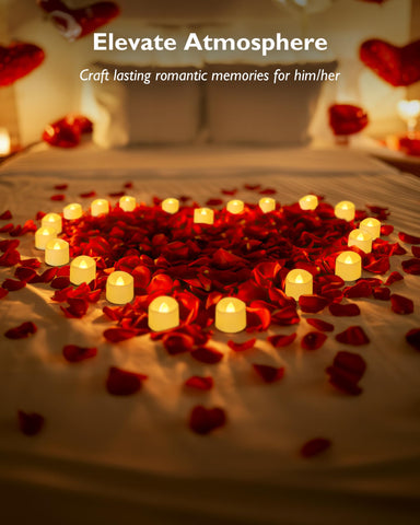 Homemory tea light delivers 100+ hours of runtime for long events.