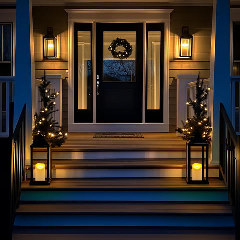 Homemory timer function allows scheduling with 6H/8H options for steady lighting.