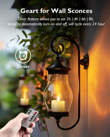 Homemory battery-operated votives with 300+ hours of light