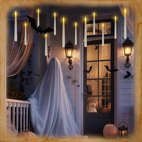 Homemory wand remote control candles enabling convenient lighting adjustments
