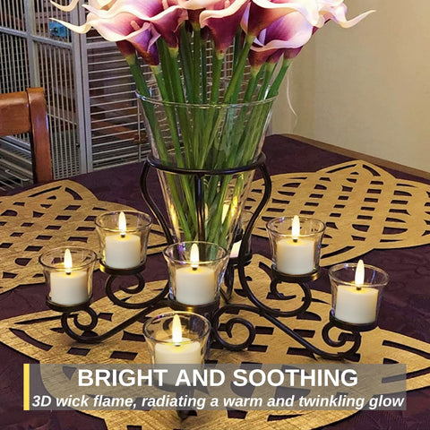 Homemory wedding centerpiece tea light enhances table decor