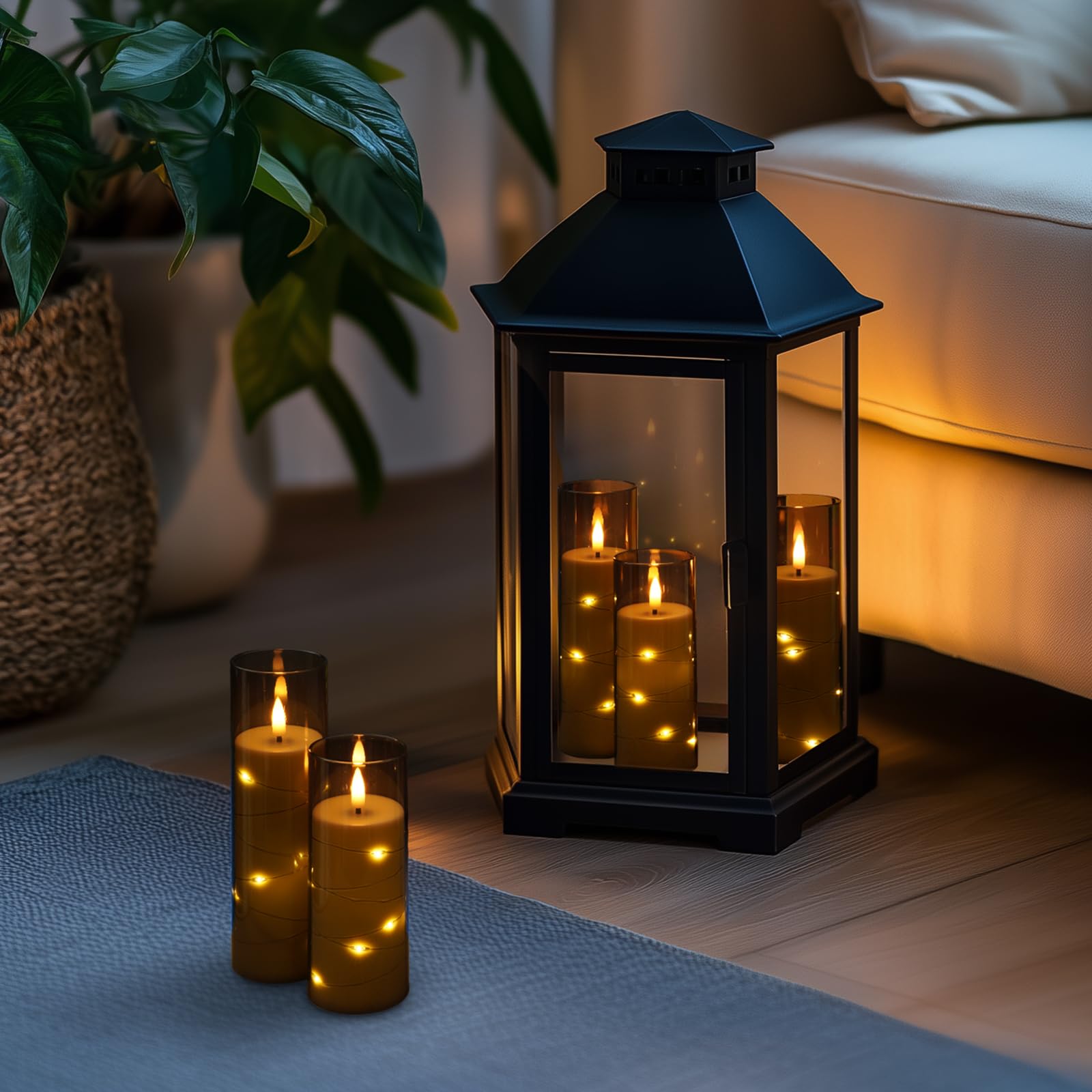 Homemory decor candles suit Halloween and weddings with elegant lighting.