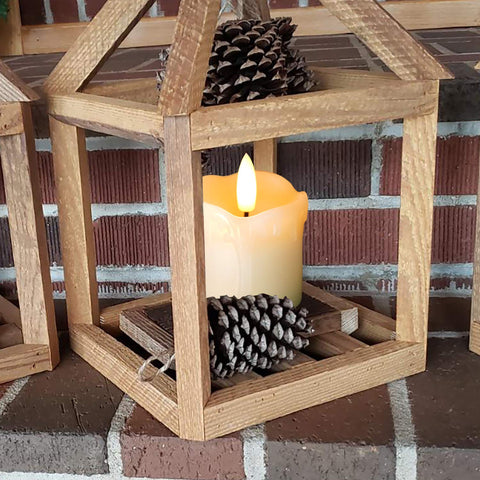 Homemory wedding party table decor with romantic, maintenance-free glow.