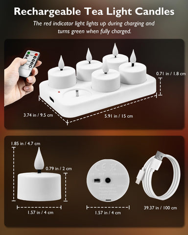 Homemory wedding centerpiece tea light adds warm glow