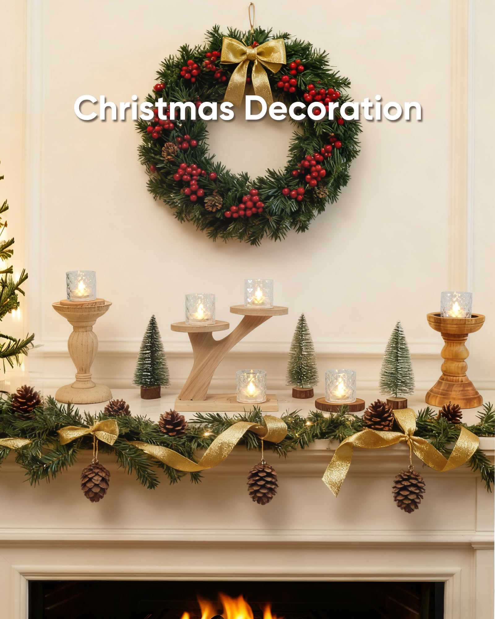 Homemory wedding table centerpiece votive for elegant decor and atmosphere.