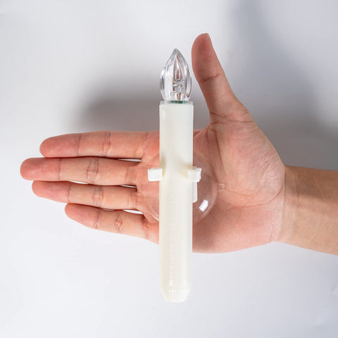 Homemory suction-cup window candles attach securely for easy, reversible glass displays.