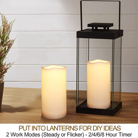 HOME MOST battery-powered candle with cool-to-touch surface and safe use