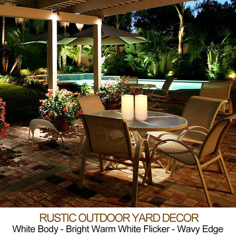 HOME MOST unscented outdoor candle for safe, fragrance-free ambiance