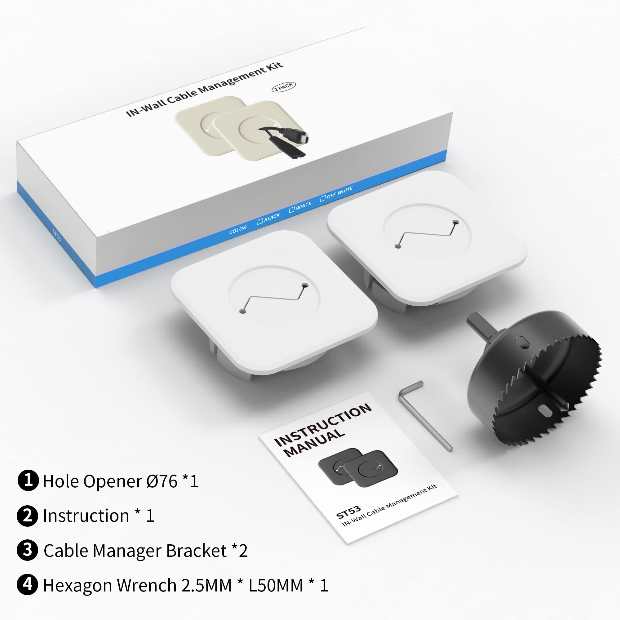 HomeMount hole saw accessory used for perforated-wall drilling