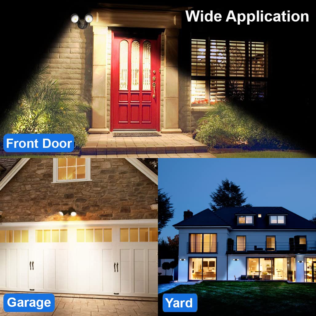 HOMEnhancements versatile outdoor light suitable for yards, patios, and driveways.