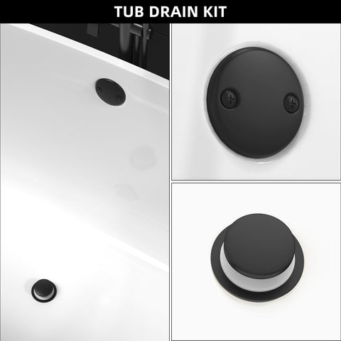 Homeslea thread adapter for tub drain ensures compatibility