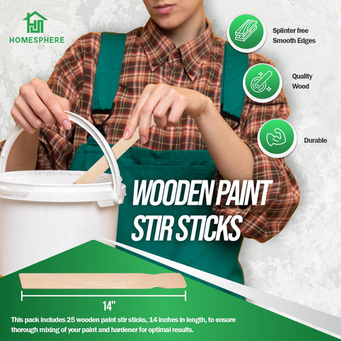 Pouring the drying powder into a paint can illustrates easy disposal.