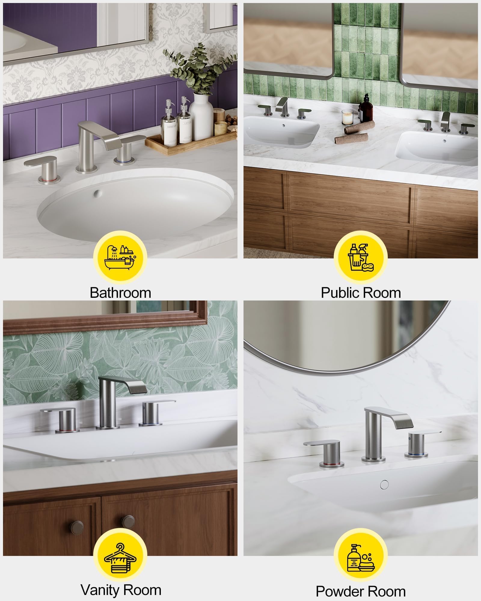 Homevacious easy installation pack simplifies mounting.