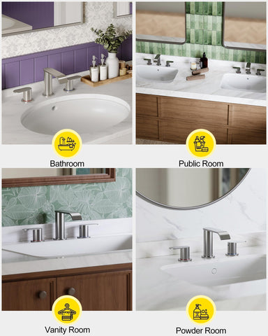 Homevacious easy installation pack simplifies mounting.