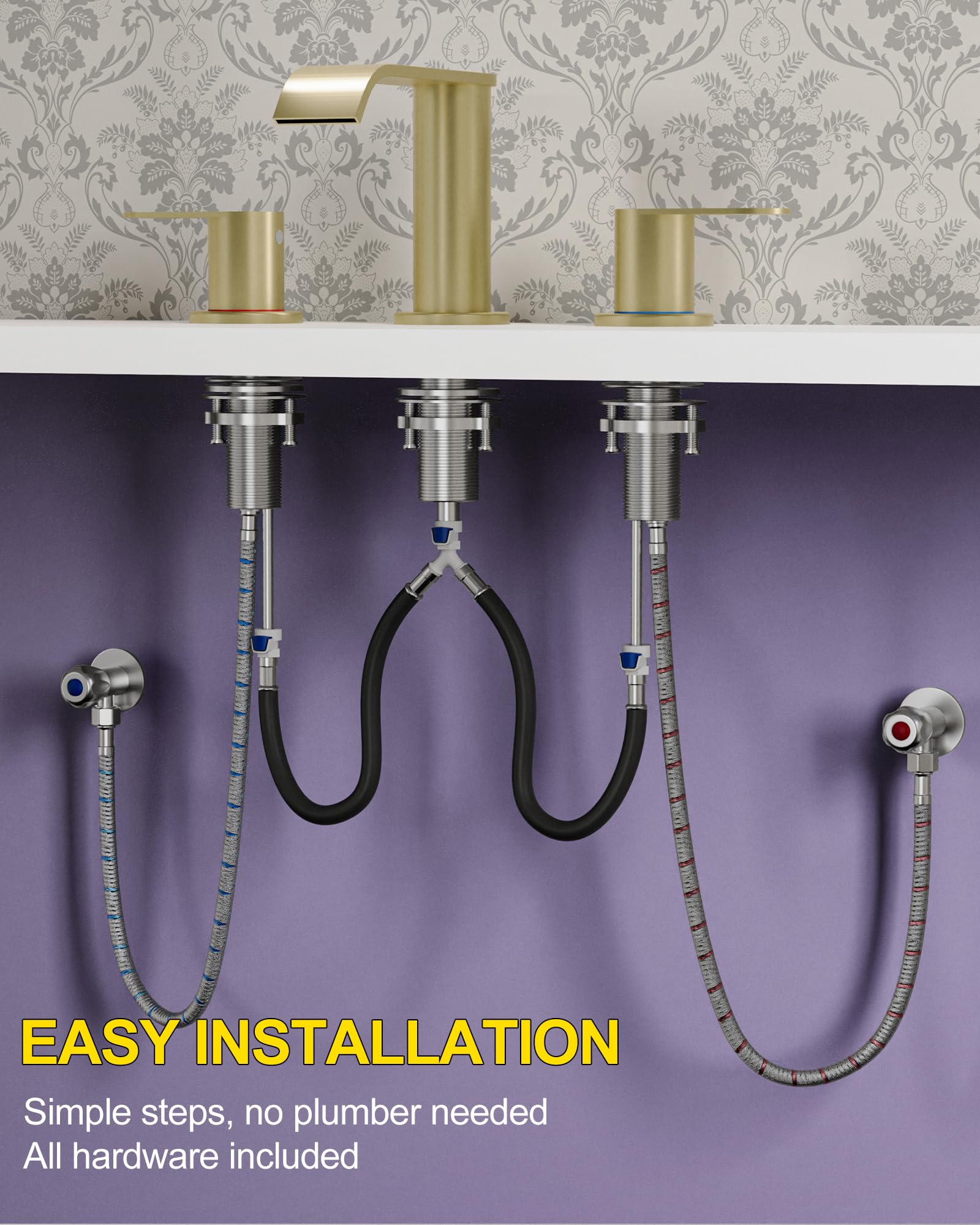 Homevacious vanity display illustrating modern bathroom setup.
