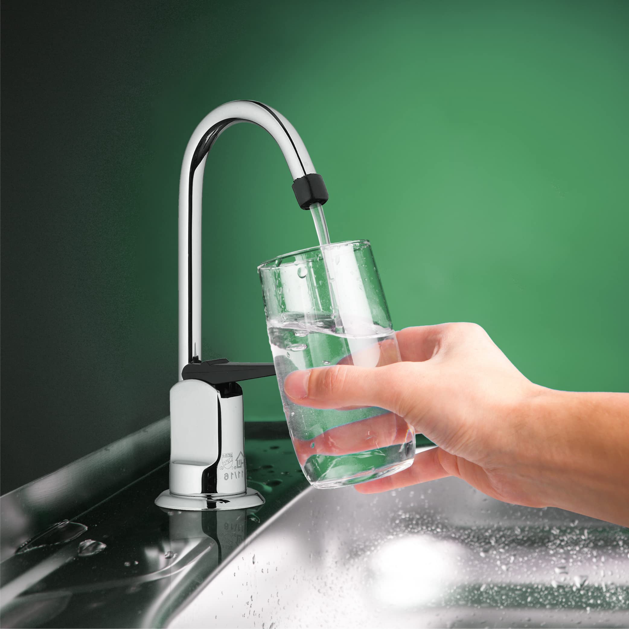Graphic of 2.2 GPM flow for efficient water use